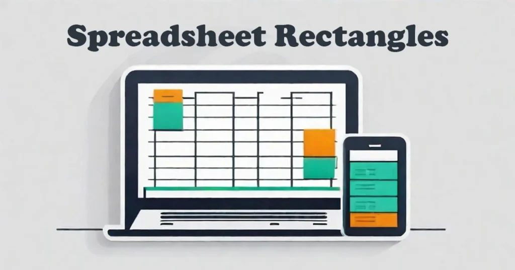 spreadsheet rectangles