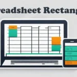 spreadsheet rectangles